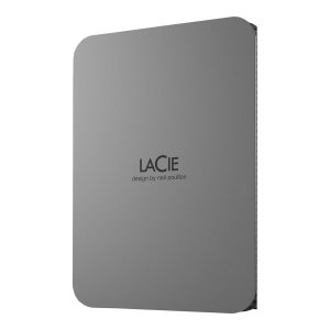 LaCie Mobile Drive Secure STLR2000400 - Disco rígido - encriptado - 2 TB - externa (portátil) - USB 3.2 Gen 1 (USB C conector) - Self-Encrypting Drive (SED) - cinzento espaço - com 3 anos de Recuperação de dados Seagate Rescue
