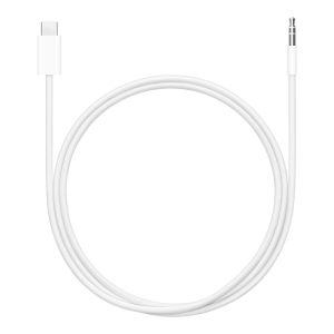 Apple - Adaptador USB-C para jack de auscultadores - USB-C macho para ficha áudio de 3,5mm macho - 1.2 m - bidirecional