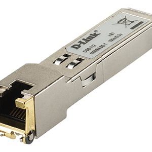 D-Link DGS 712 - Módulo de transceptor SFP (mini-GBIC) - 1GbE - 1000Base-T - RJ-45 - para DES 30XX, DGS 12XX, DXS 1210, Nuclias Cloud-Managed DBS-2000-28, 2000-52, xStack DES-3528
