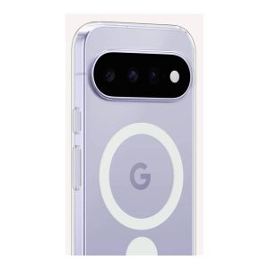 Google - Cobertura protectora para telemóvel - policarbonato, poliuretano termoplástico (TPU) - claro - para Pixel 11