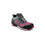 Sapatos Segurança Tam 38 Baixo S3 HRO SRC Leia Cinza/Rosa