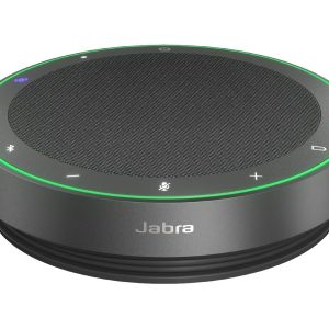 Jabra Speak2 75 MS - Altifalante mãos livres - bluetooth - sem fios - USB-A, USB-C - cinza escuro - Certificado para Microsoft Teams Rooms, Otimizado para Microsoft Teams, Certificação Microsoft Swift Pair
