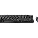 Logitech MK270 Wireless Combo - Conjunto de teclado e rato - sem fios - 2.4 GHz - Francês