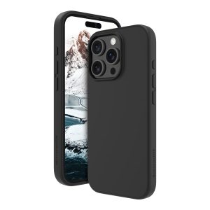 dbramante1928 Costa Rica - Tampa posterior para telemóvel - plástico, silicone, plástico reciclado - preto noite - para Apple iPhone 16 Pro