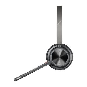 Poly Voyager 4320 - Voyager 4300 series - auscultadores - no ouvido - bluetooth - sem fios, com cabo - USB-C - preto - Certificado para Microsoft Teams, Certificação Zoom - Replaces Poly SKU 218478-01