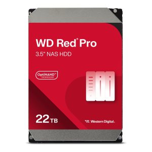 WD Red Pro WD221KFGX - Disco rígido - 22 TB - interna - 3.5" - SATA 6Gb/s - 7200 rpm - buffer: 512 MB