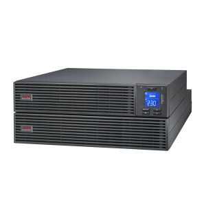 APC Easy UPS On-Line - UPS (montável em bastidor) - runtime estendido - AC 220/230/240 V - 2700 watt - 3000 VA - 1 fase - ácido de chumbo - USB, serial - conectores de saída: 7 - 4U - Europa - preto, RAL 7010