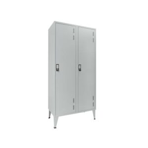 Cacifos Metálicos P/Indústria 2 Cacifos 900x500x1900mm Cinza