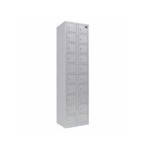 Cacifos Metálicos 20 Cacifos 408x420x1650mm Cinza