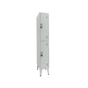 Cacifos Metálicos Simples 2 Cacifos 300x500x1900mm Cinza