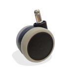 Rodízio Borracha 65mm p/ Cadeira 1un