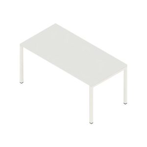 Secretária Metal Minima 1600x800x750 Branco