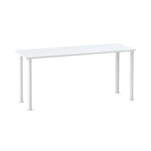 Secretária Individual Ballet 1600x800x720mm Cinza