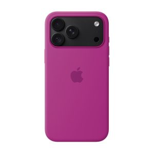 Apple - Cobertura protectora para telemóvel - compatibilidade MagSafe - silicone - magenta - para iPhone 18 Pro Max