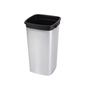 Contentor 60L Quadrado Cinza Cube sem Tampa