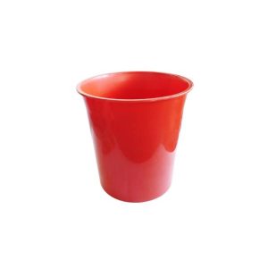 Papeleira 15L Plástico Vermelho Opaco