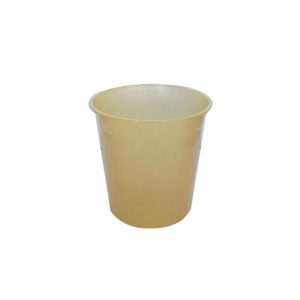 Papeleira 15L Plástico Amarelo Transparente