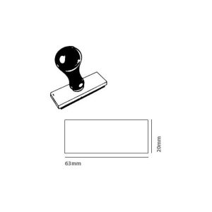 Pack Base Zinco Carimbo 63x20mm (15A)+ Cabo Plástico 10un