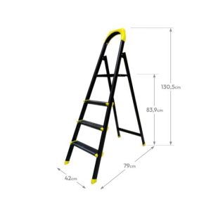 Escadote Scala 3+1 Degraus