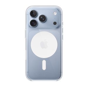Apple - Cobertura protectora para telemóvel - compatibilidade MagSafe - policarbonato - claro - para iPhone 18 Pro