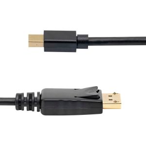 StarTech 10ft Mini DisplayPort to DisplayPort Cable - M/M - mDP to DP 1.2 Adapter Cable - Thunderbolt to DP w/ HBR2 Support (MDP2DPMM10) - Cabo DisplayPort - Mini DisplayPort (M) para DisplayPort (M) - 3 m - para P/N: CDP2MDPEC, CDP2MDPFC, CDPVDHDMDP