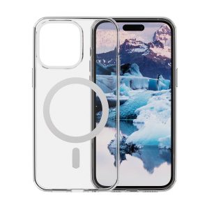 dbramante1928 Iceland Pro - Tampa posterior para telemóvel - compatibilidade MagSafe - plástico - transparente - para Apple iPhone 15 Pro