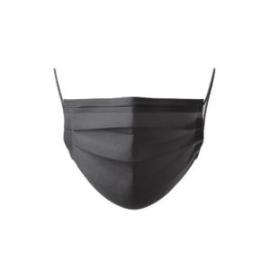 Máscara Descartável 3 Camadas Preto Cx.50un