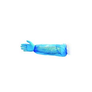 Manga Proteção c/Elásticos Azul (Marcação CE) 25g 100un