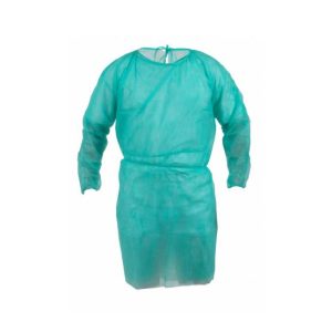 Bata Descartável Polipropileno 20g Verde 1un