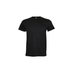 T-Shirt Adulto Algodão 190g Preto Tamanho XXL