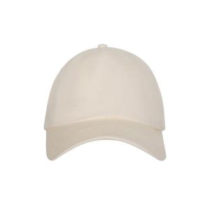 Boné Algodão com Ajuste Metálico Vintage Ivory