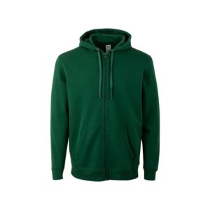 Sweatshirt Casaco Capuz Adulto Verde Escuro Tamanho L