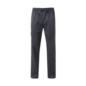 Calça Estilo Pijama Stretch Tamanho L Cinza Escuro