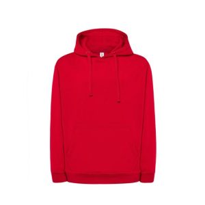 Sweatshirt Capuz Adulto Vermelho Tamanho S