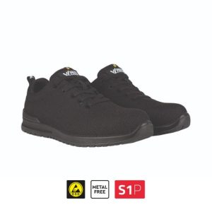 Sapatos Segurança Tamanho 38 Baixo S1P ESD SRC Preto