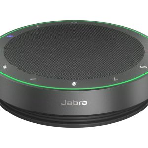 Jabra Speak2 75 MS - Altifalante mãos livres - bluetooth - sem fios - USB-A, USB-C - cinza escuro - Certificado para Microsoft Teams Rooms, Otimizado para Microsoft Teams, Certificação Microsoft Swift Pair