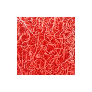 Tapete Malha PVC s/Fundo 14mm Vermelho Metro Linear