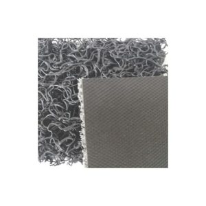 Tapete Malha PVC c/Fundo 14mm Cinza Metro Linear