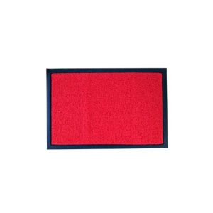 Tapete Malha PVC 40x60cm Rebordo Vermelho Vinil Esparguete