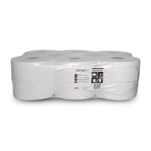 Papel Higiénico (Jumbo) 180mts 2Fls 30g Pampilar 12un