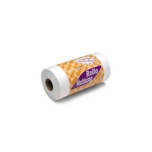 Rolo Pano TNT/AirLaid 37mx27cm 500g Multiusos Branco 1un