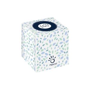 Lenços Papel Facial Papernet 419583 Cubo 20x19.9cm 88un