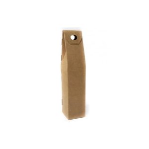 Caixa Cartão 095x085x410mm p/1 Garrafa Vinho Kraft