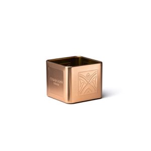 Mini Lata Vazia para 6/8 Saquetas de Chá em Metal Cobre