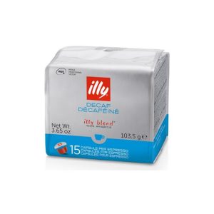 Café Cápsulas MPS ILLY Descafeinado 15un