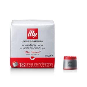 Café Cápsulas IperEspresso ILLY Torra Clássica Pack 18un