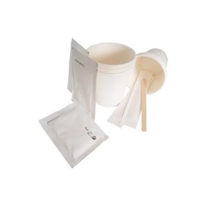 Kit Eco Friendly Copos Papel Café / Mexedor / Açucar 100un