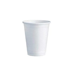 Copos 200ml Plástico 7oz Branco (Água/Chá) 100un