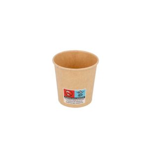 Copos 118ml Cartão Kraft 4oz Bebidas Quentes 50un