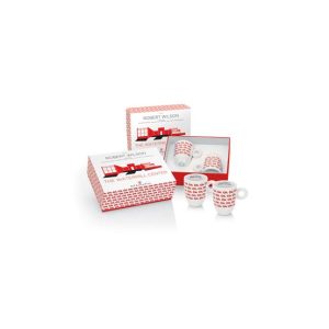 Conj de Canecas Illy Art Collection Robert Wilson 2un